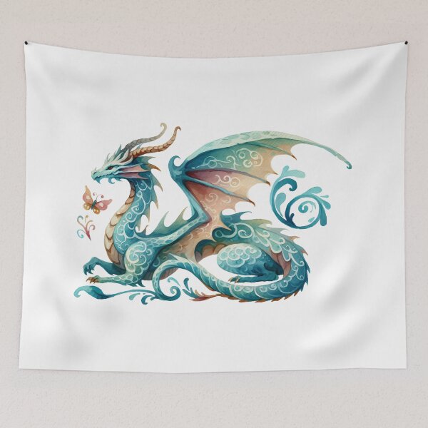 Item preview, The Mystical Dragon designed and sold by Probably Fine Designs.