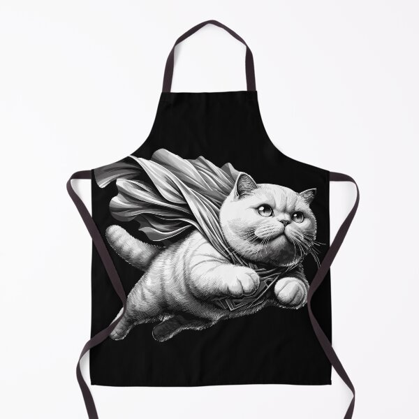 Item preview, Super cat BKH white British Shorthair gift designed and sold by Pineapple-Tree.