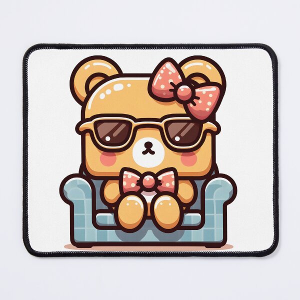 Item preview, Kawaii Fashionista With Bowtie designed and sold by CanvasCutie.