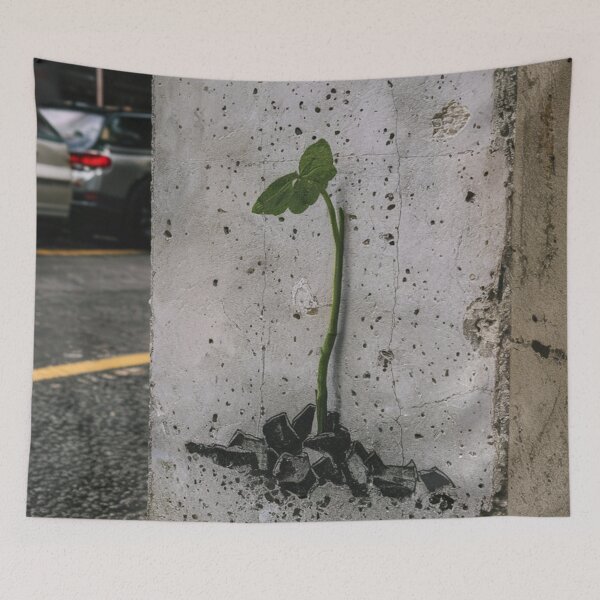 Item preview, Seedling Stencil Graffiti designed and sold by Bomax121.