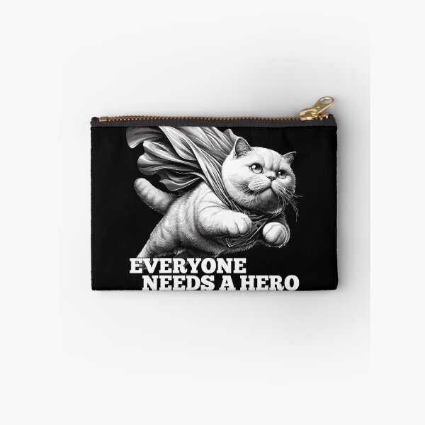 Item preview, Super Cat Hero BKH white British Shorthair Gift designed and sold by Pineapple-Tree.