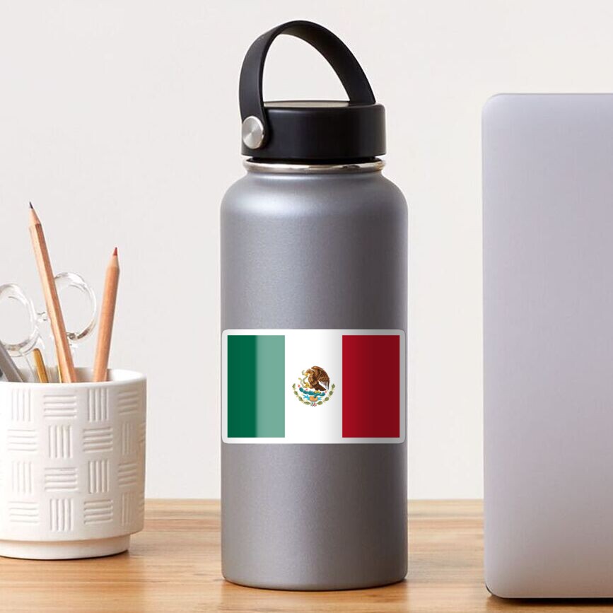 Official Flag of Mexico Sticker