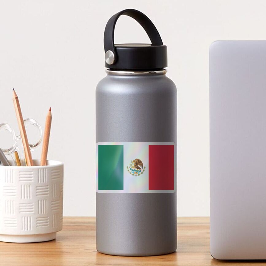 Official Flag of Mexico Sticker