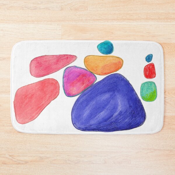 Item preview, blue rock designed and sold by Tereza Pilar  Art.