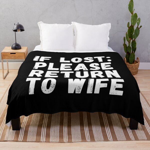 Item preview, if lost please return to wife designed and sold by manandi1.