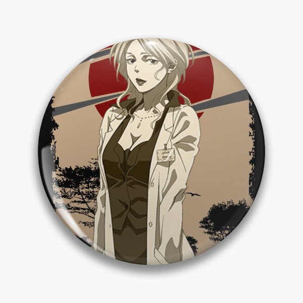 Artikelvorschau, Shion Karanomori Psycho Pass Retro Landschaftsdesign entworfen und verkauft von Wafusaurus.