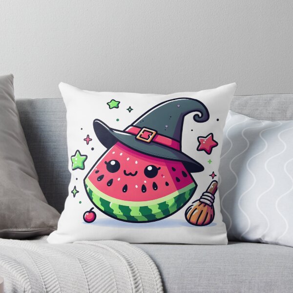 Item preview, Kawaii Witchy Watermelon designed and sold by CanvasCutie.