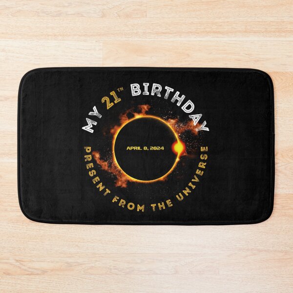 Item preview, Solar Eclipse 2024 21th Birthday Present April 4 Totality designed and sold by NUMAcreations.