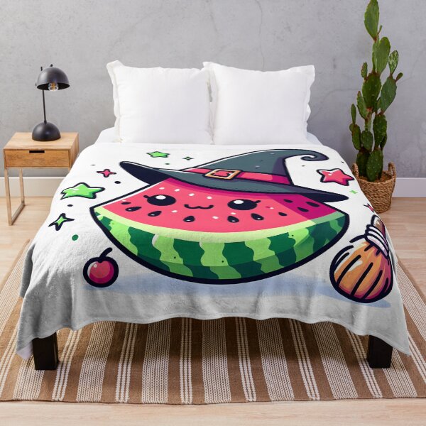 Item preview, Kawaii Witchy Watermelon designed and sold by CanvasCutie.