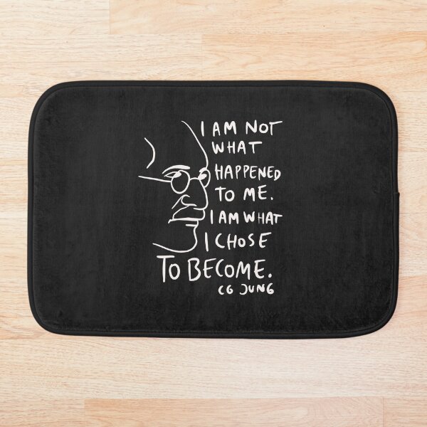 Item preview, CG Jung Quote - I Am Not What Happened To Me designed and sold by isstgeschichte.