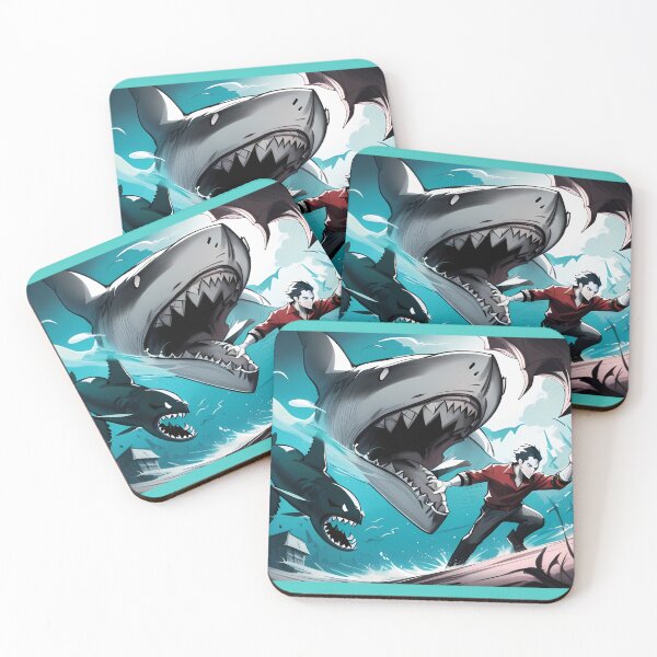 Item preview, 1 of 3 Shark cartoons designed and sold by Juliet  Thomas.
