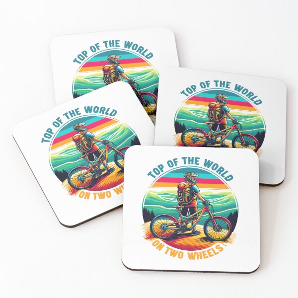 Item preview, Top of the world on two wheels outdoor adventure  designed and sold by PrintMastery.