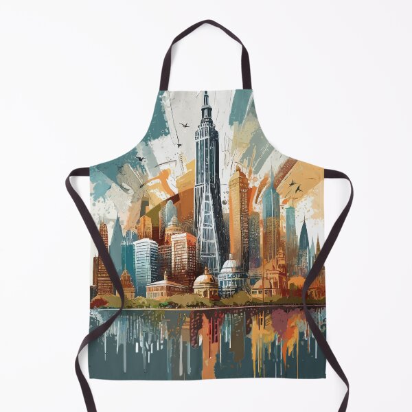 Item preview, Urban Dreamscape: Abstract City Skylines Explored designed and sold by bb-15artstudio.