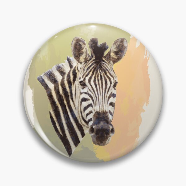 Item preview, Zebra Watercolor on Color Splash for Zebra Fans designed and sold by Scotch Macaskill.