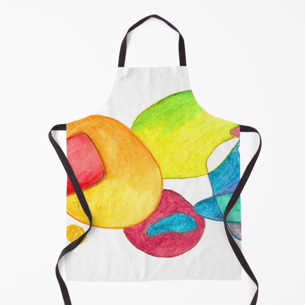 Item preview, abstract yellow and blue designed and sold by Tereza Pilar Art.