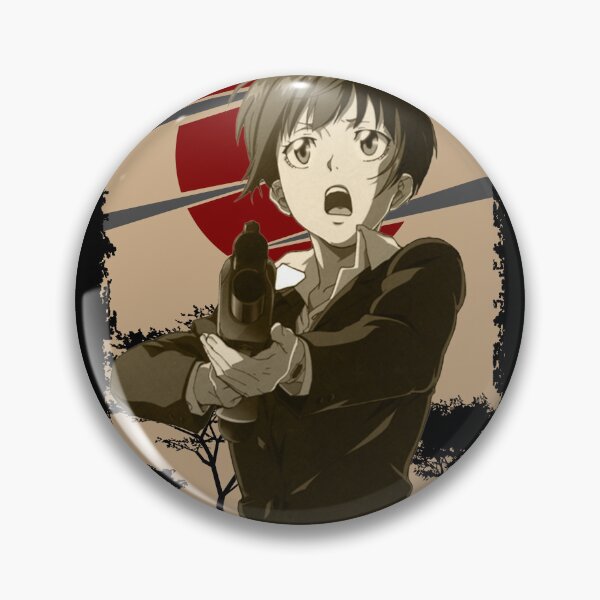 Artikelvorschau, Akane Tsunemori Psycho Pass Retro Landschaftsdesign entworfen und verkauft von Wafusaurus.