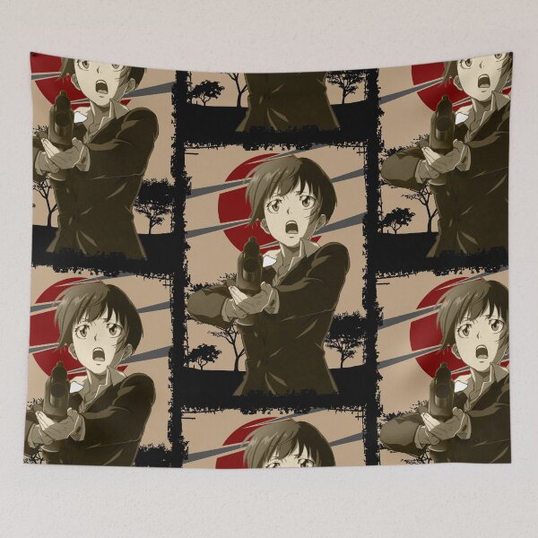 Item preview, Akane Tsunemori Psycho Pass Retro Landscape Design designed and sold by Wafusaurus.