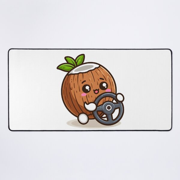Item preview, Kawaii Coconut: Steering Wheel designed and sold by CanvasCutie.