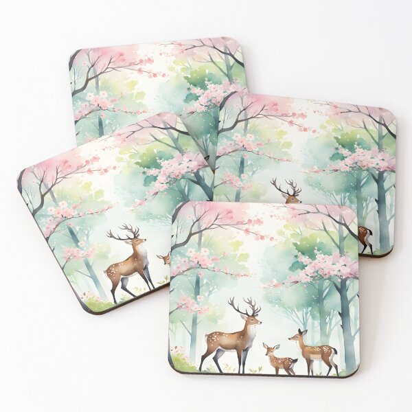 Artikelvorschau, Magische Fantasy Anime Frühlingslandschaft, Pink entworfen und verkauft von Prints and Lifestyle.