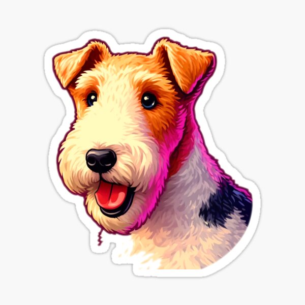 Item preview, Wire Fox Terrier designed and sold by JohnnyP-Store.