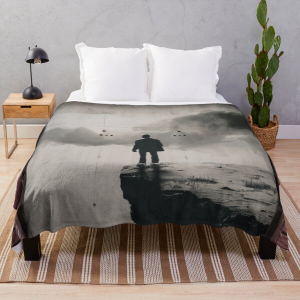 Item preview, Man on a Cliff Stencil Graffiti designed and sold by Bomax121.