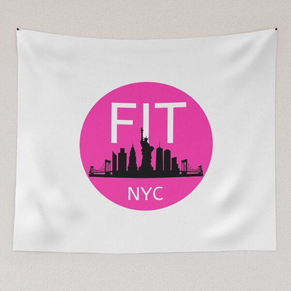 Item preview, The Fashion Institute of Technology FIT NYC Pink designed and sold by DigitalLegends1.