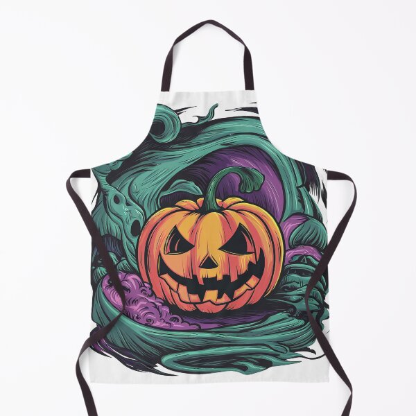 Item preview, vibrant Halloween pumpkin designed and sold by 90's Misaki.