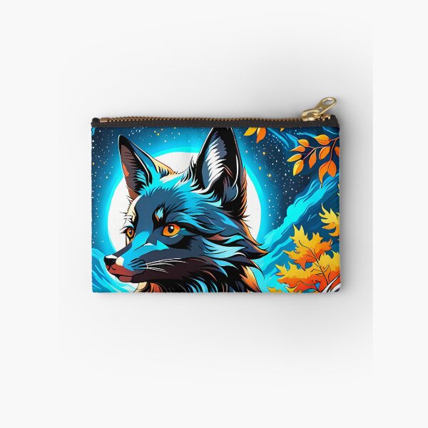 Item preview, Black Fox in Autumn, Ai Generated Art  designed and sold by ACC .