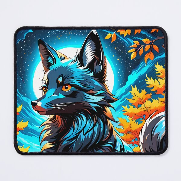 Item preview, Black Fox in Autumn, Ai Generated Art  designed and sold by ACC .