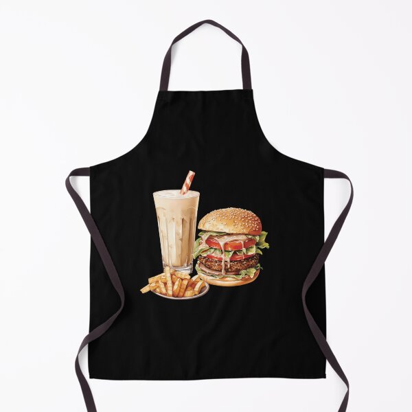Item preview, Beef Cheeseburger, Fries and Milkshake designed and sold by Alicia Chee.