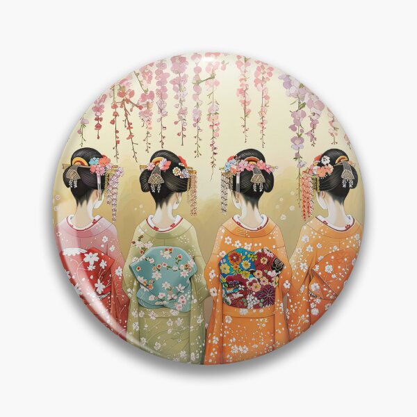 Item preview, Group of Japanese Maiko in spring designed and sold by kansaikate.