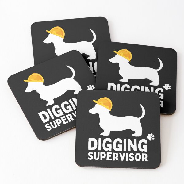 Item preview, Digging Supervisor - Expert Dachshund on Duty designed and sold by hijackhippo.