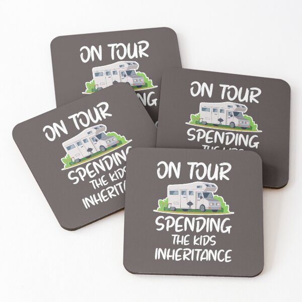 Item preview, On Tour (Motorhome) Spending the Kids Inheritance designed and sold by ArtandBeauty-UK.