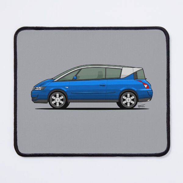 Item preview, Avantime Single Illustration - blue designed and sold by RJWautographics.