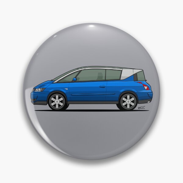 Item preview, Avantime Single Illustration - blue designed and sold by RJWautographics.
