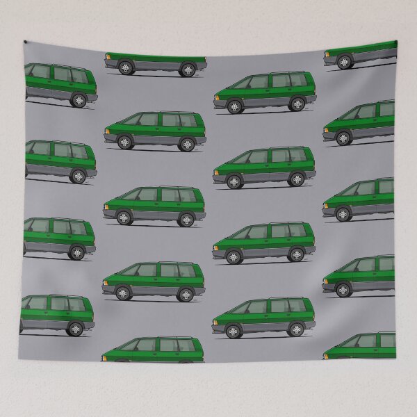 Item preview, Espace S1 Single side view illustration - Green designed and sold by RJWautographics.
