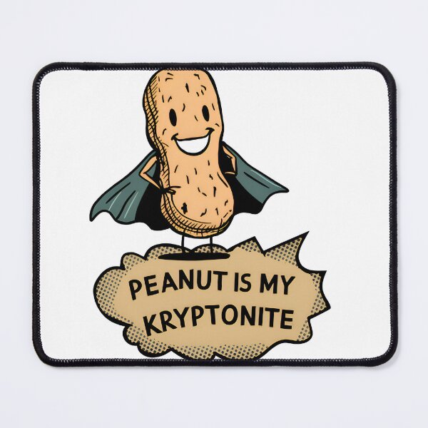 Item preview, Peanut is my Kryptonite - Kids peanut allergy designed and sold by BobaTeeStore.