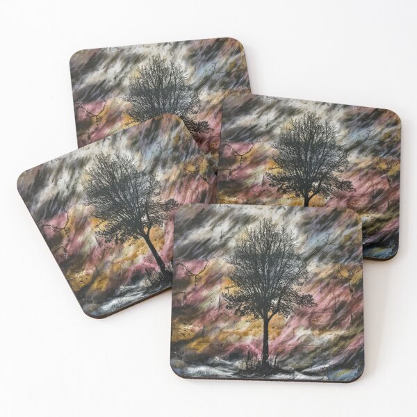 Item preview, Colourful Tree Stencil Graffiti designed and sold by Bomax121.