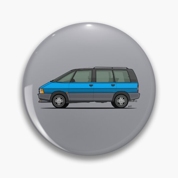 Item preview, Espace S1 Single side view illustration - light blue designed and sold by RJWautographics.