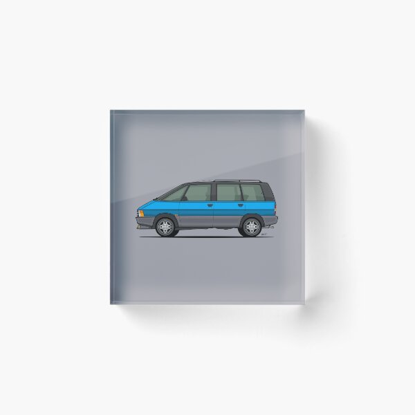 Item preview, Espace S1 Single side view illustration - light blue designed and sold by RJWautographics.
