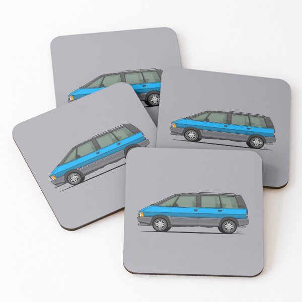 Item preview, Espace S1 Single side view illustration - light blue designed and sold by RJWautographics.
