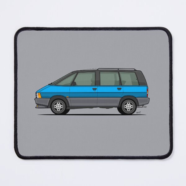 Item preview, Espace S1 Single side view illustration - light blue designed and sold by RJWautographics.