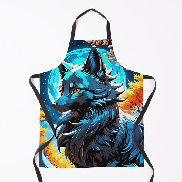 Item preview, Black Fox in Autumn, Ai Generated Art  designed and sold by ACC .