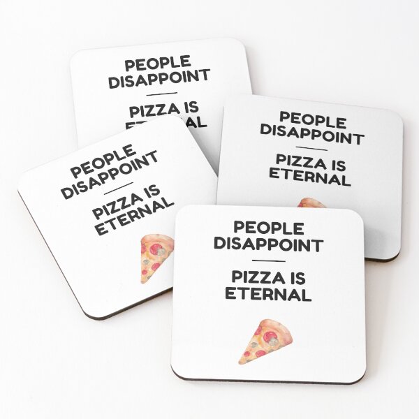 Item preview, People disappoint, pizza is eternal | Gift with Funny Humor designed and sold by SimpleCosyLifee.