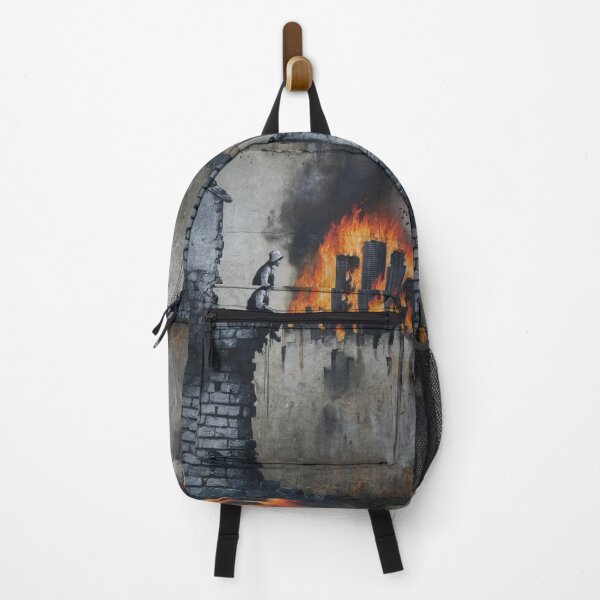 Item preview, Burning City Stencil Graffiti designed and sold by Bomax121.