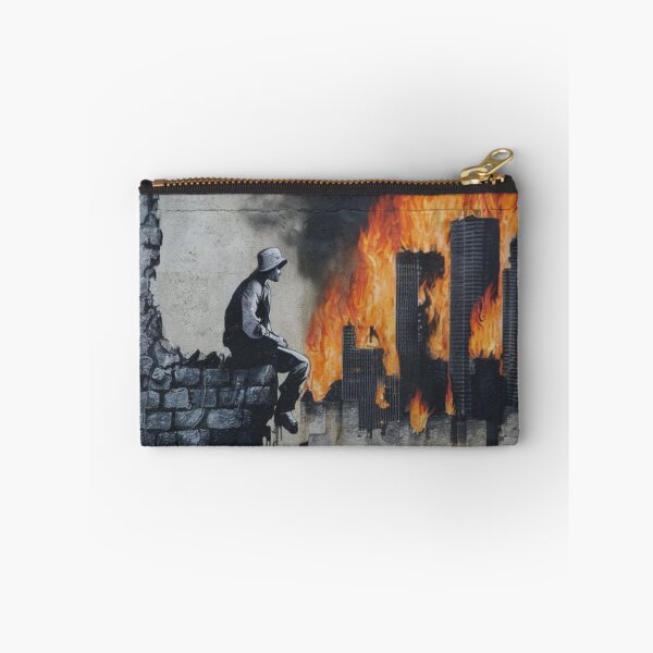 Item preview, Burning City Stencil Graffiti designed and sold by Bomax121.