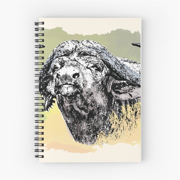 Item preview, African Buffalo Bull Watercolor Painting for Buffalo Fans designed and sold by Scotch Macaskill.