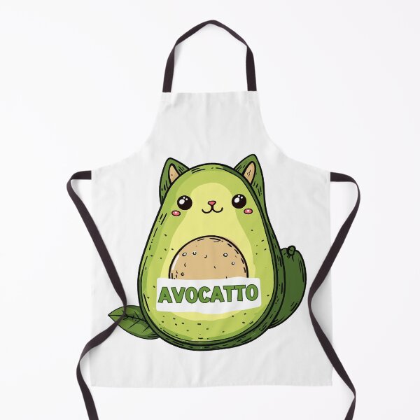 Item preview, Avocado Cat - Avocatto, funny avocado puns designed and sold by Kondi-Art.