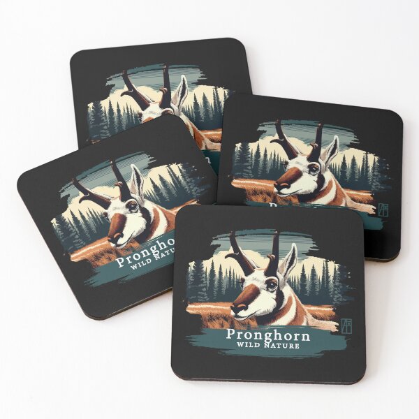 Item preview, Pronghorn - WILD NATURE - PRONGHORN -1 designed and sold by ArtProjectShop.