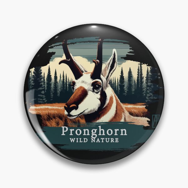 Item preview, Pronghorn - WILD NATURE - PRONGHORN -1 designed and sold by ArtProjectShop.